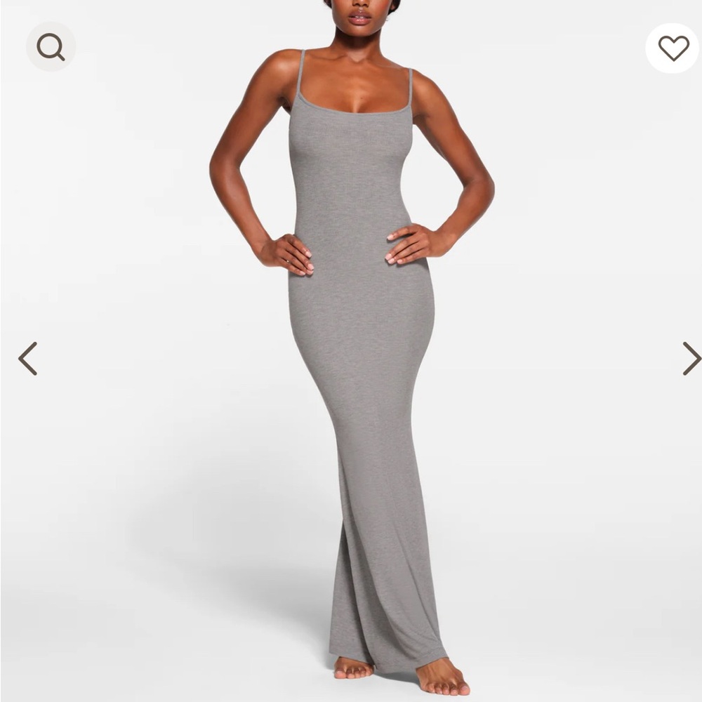 Skims maxi slip dress